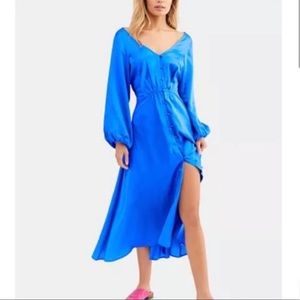 Free People Later Days Midi Dress